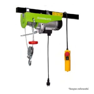 TECLE ELECTRICO CON CABLE DE ACERO | 12M x 200/400 KG x 950W 220V | SUMINATO